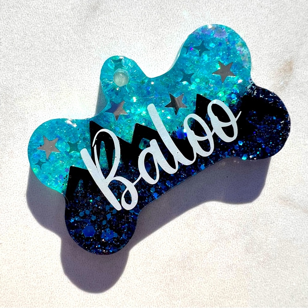 🐾 Resin Dog Tags 🐶